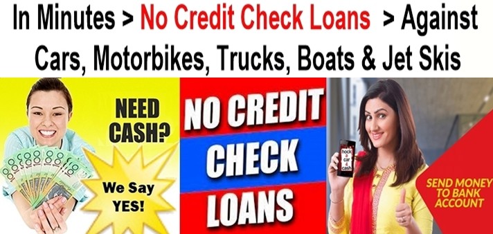 Vehicle pawn shop provides no credit check cash loans.