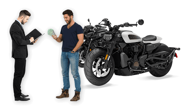 Pawn Motorcycle Loans Banner.